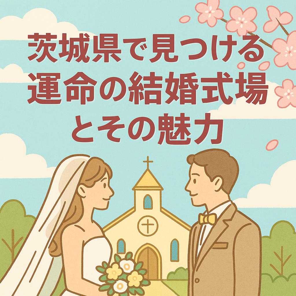 茨城県で見つける運命の結婚式場とその魅力