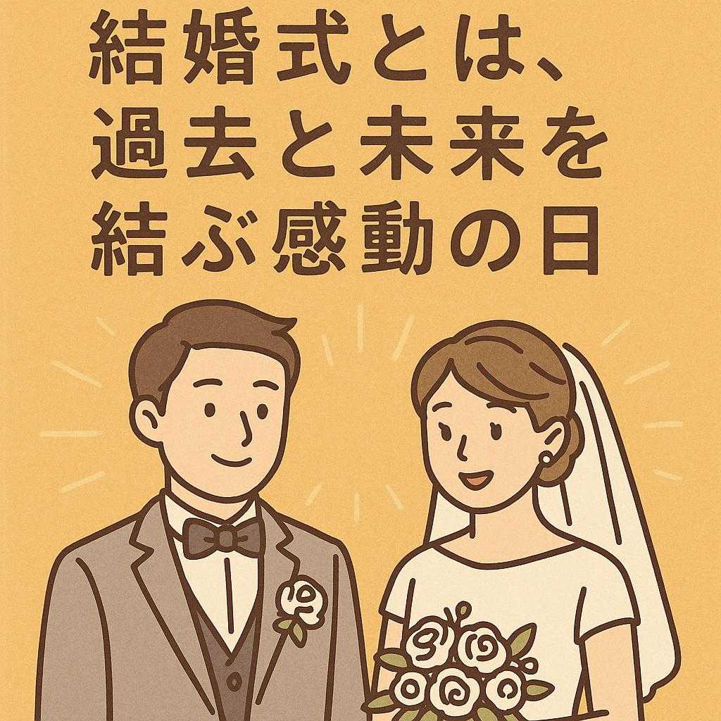 結婚式とは、過去と未来を結ぶ感動の日