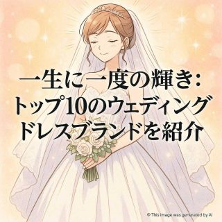 一生に一度の輝き: トップ10のウェディングドレスブランドを紹介