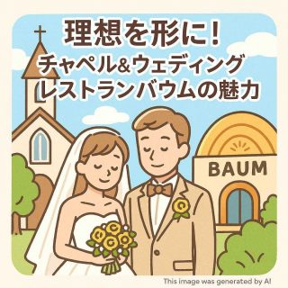 理想を形に！チャペル＆ウェディングレストランバウムの魅力