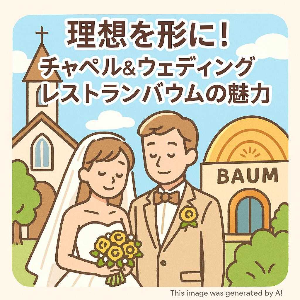 理想を形に！チャペル＆ウェディングレストランバウムの魅力