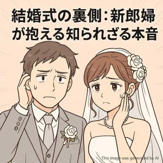 結婚式の裏側：新郎新婦が抱える知られざる本音