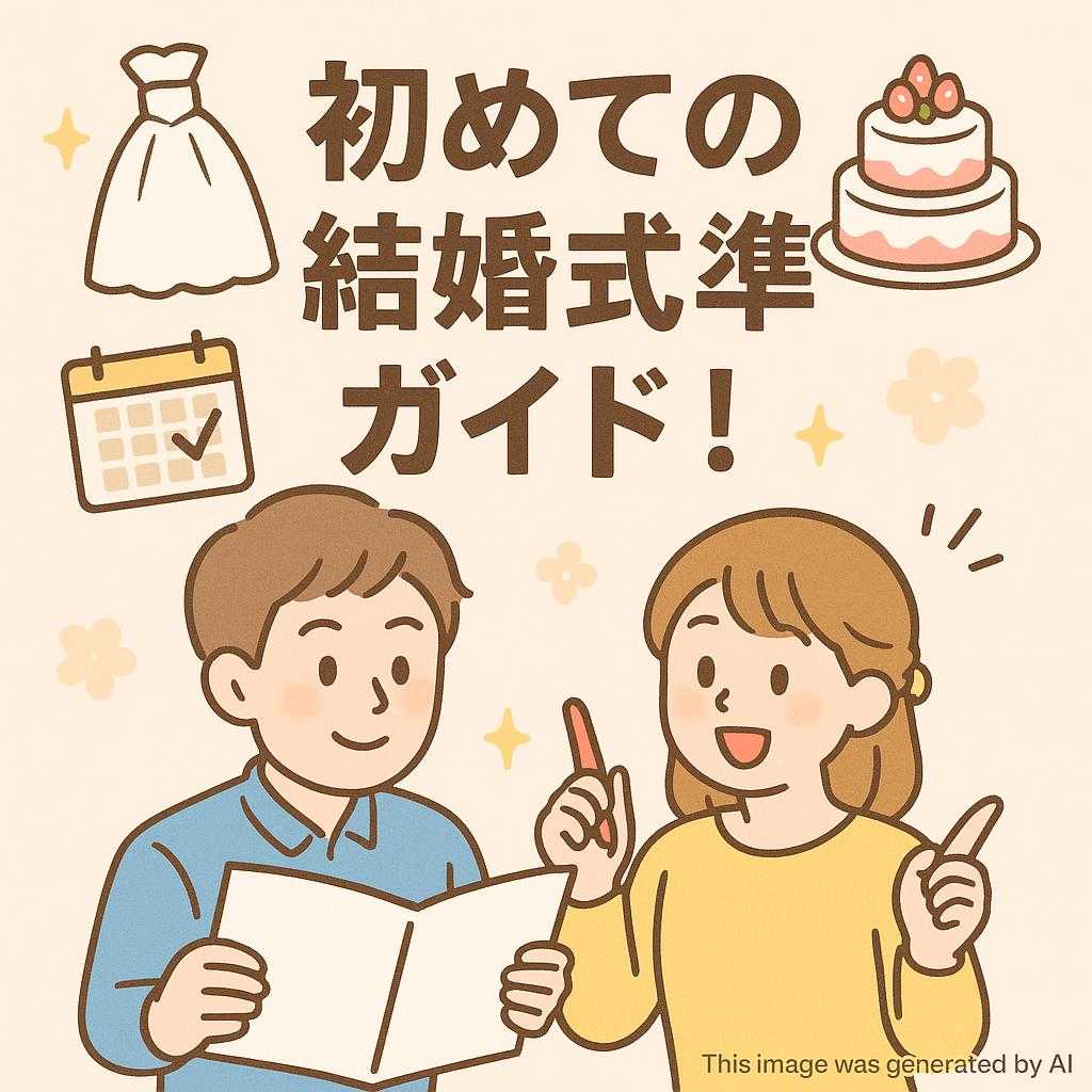 初めての結婚式準備ガイド！