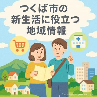 つくば市の新生活に役立つ地域情報