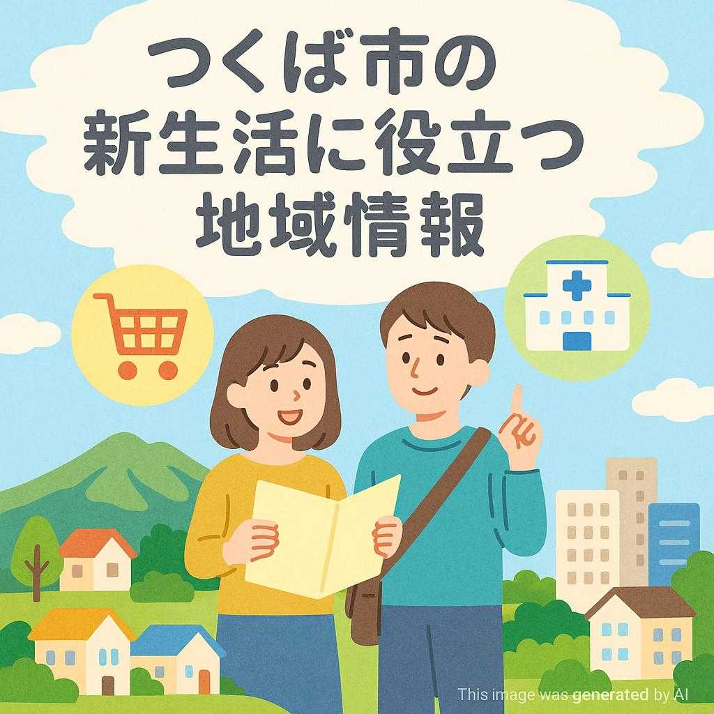 つくば市の新生活に役立つ地域情報