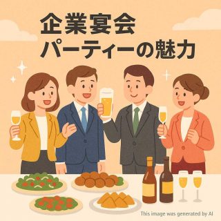 企業宴会パーティーの魅力