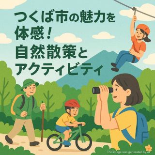 つくば市の魅力を体感！自然散策とアクティビティ