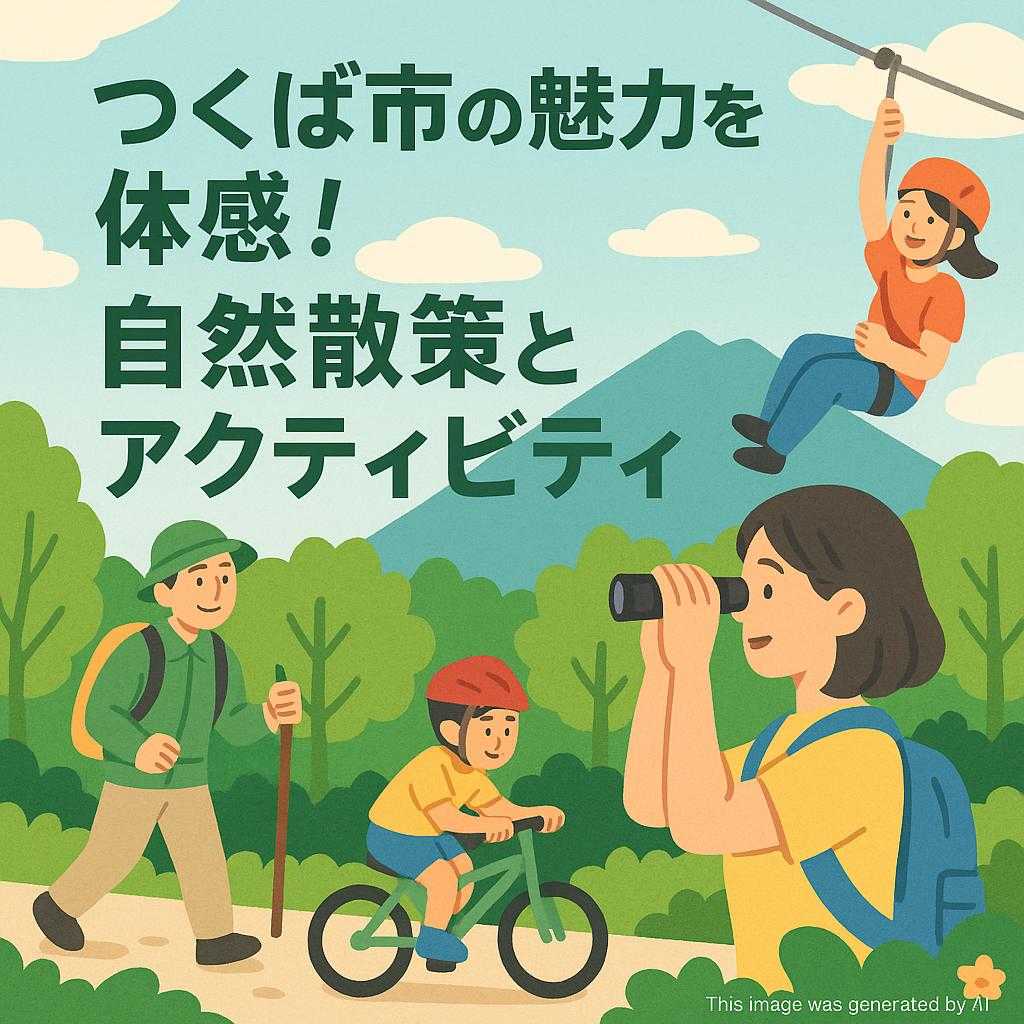 つくば市の魅力を体感！自然散策とアクティビティ
