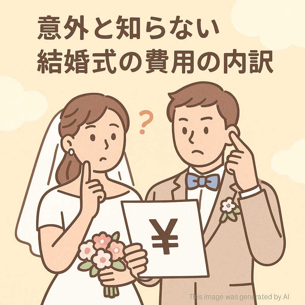 意外と知らない結婚式の費用の内訳