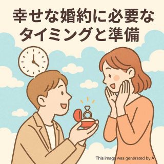 幸せな婚約に必要なタイミングと準備