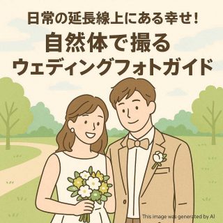 日常の延長線上にある幸せ！自然体で撮るウェディングフォトガイド