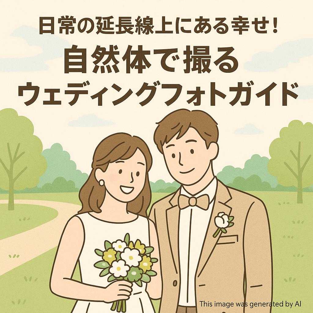 日常の延長線上にある幸せ!自然体で撮るウェディングフォトガイド