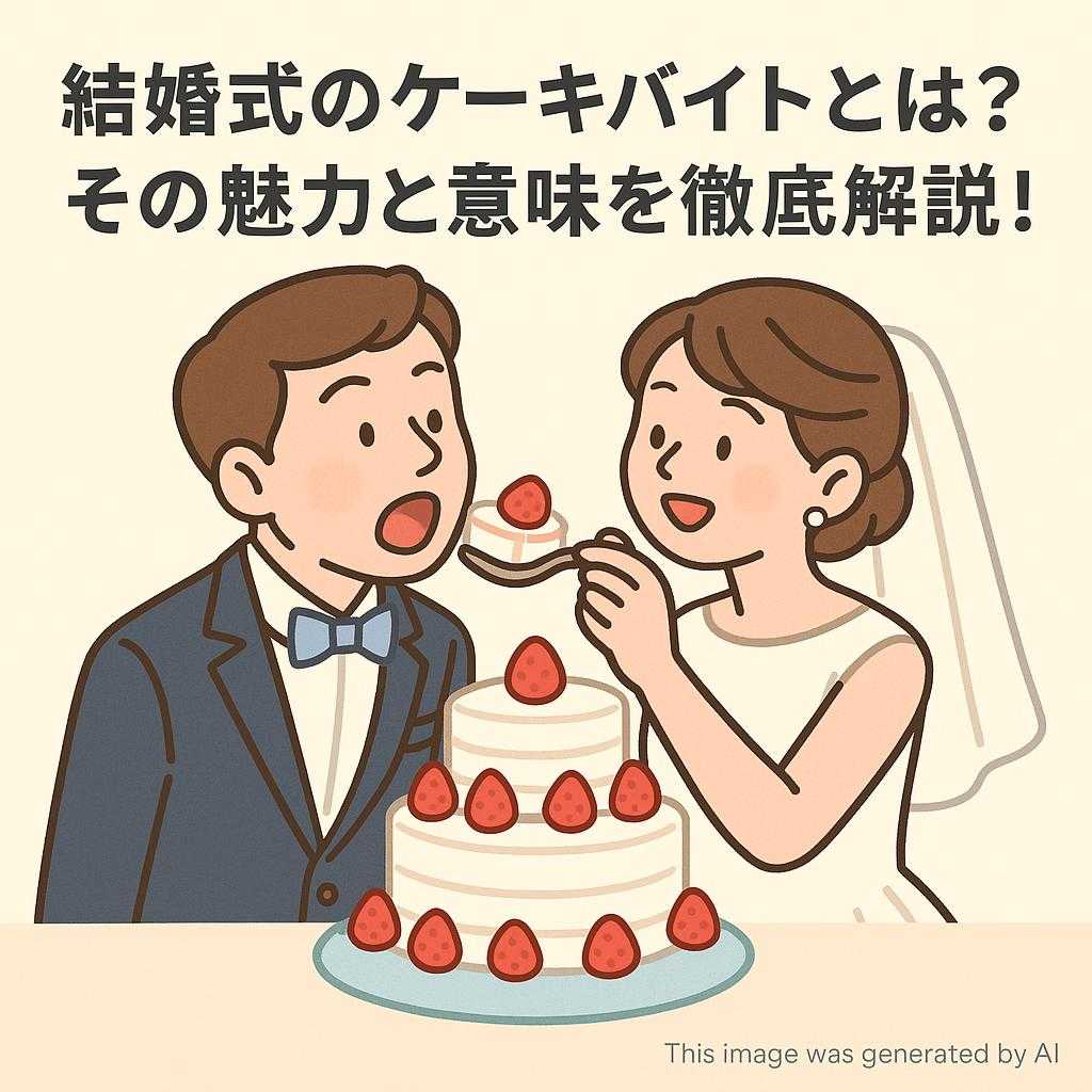 結婚式のケーキバイトとは？その魅力と意味を徹底解説！