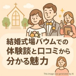 結婚式場バウムでの体験談と口コミから分かる魅力