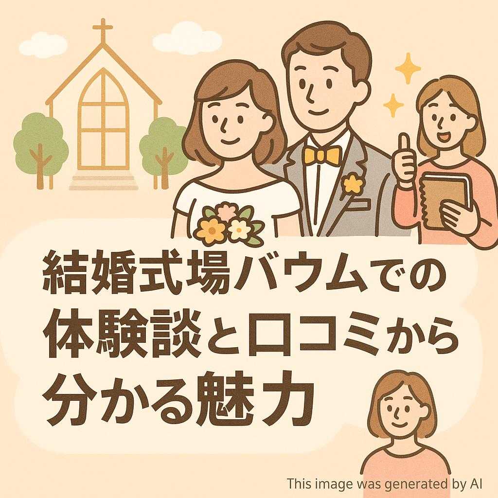 結婚式場バウムでの体験談と口コミから分かる魅力