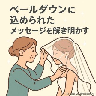 ベールダウンに込められたメッセージを解き明かす