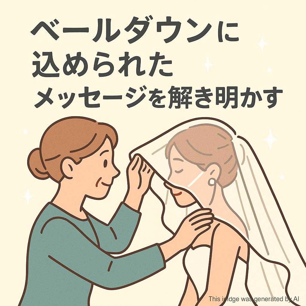 ベールダウンに込められたメッセージを解き明かす