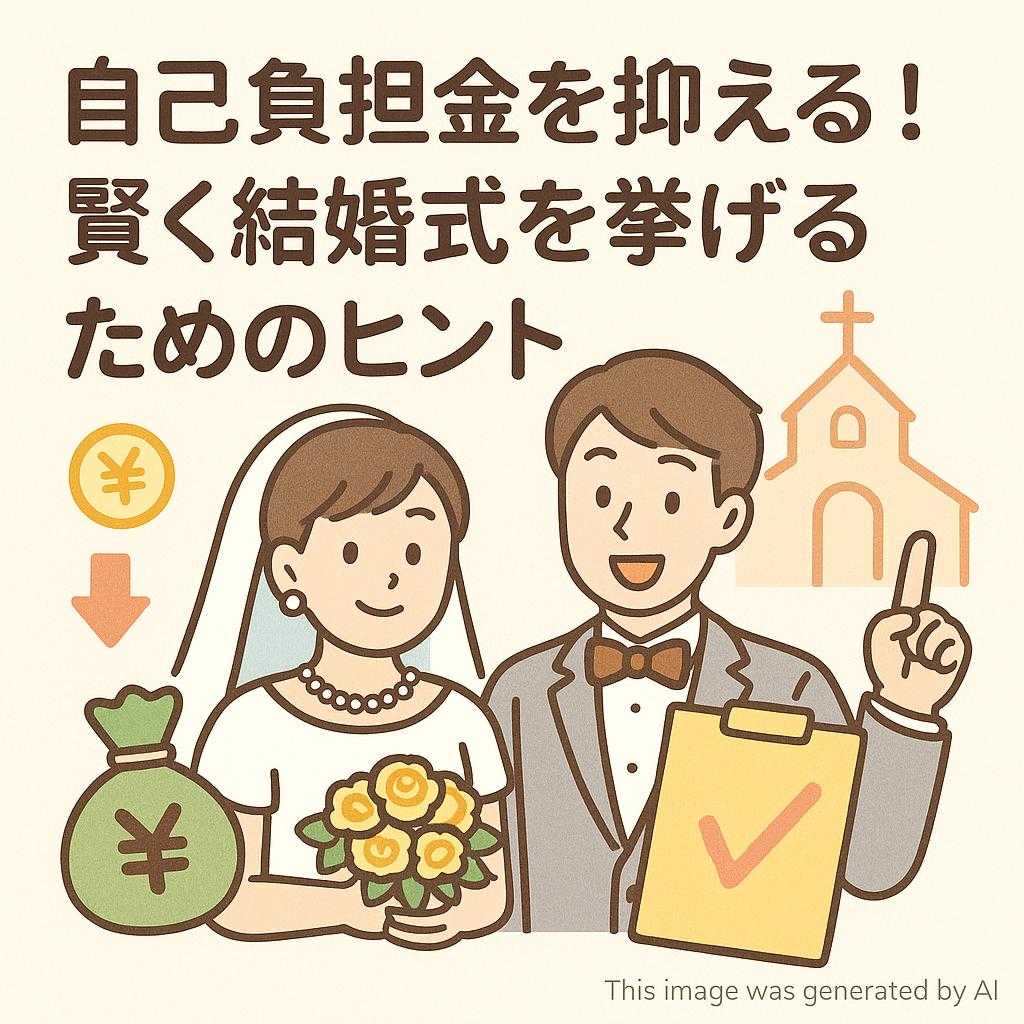 自己負担金を抑える！賢く結婚式を挙げるためのヒント