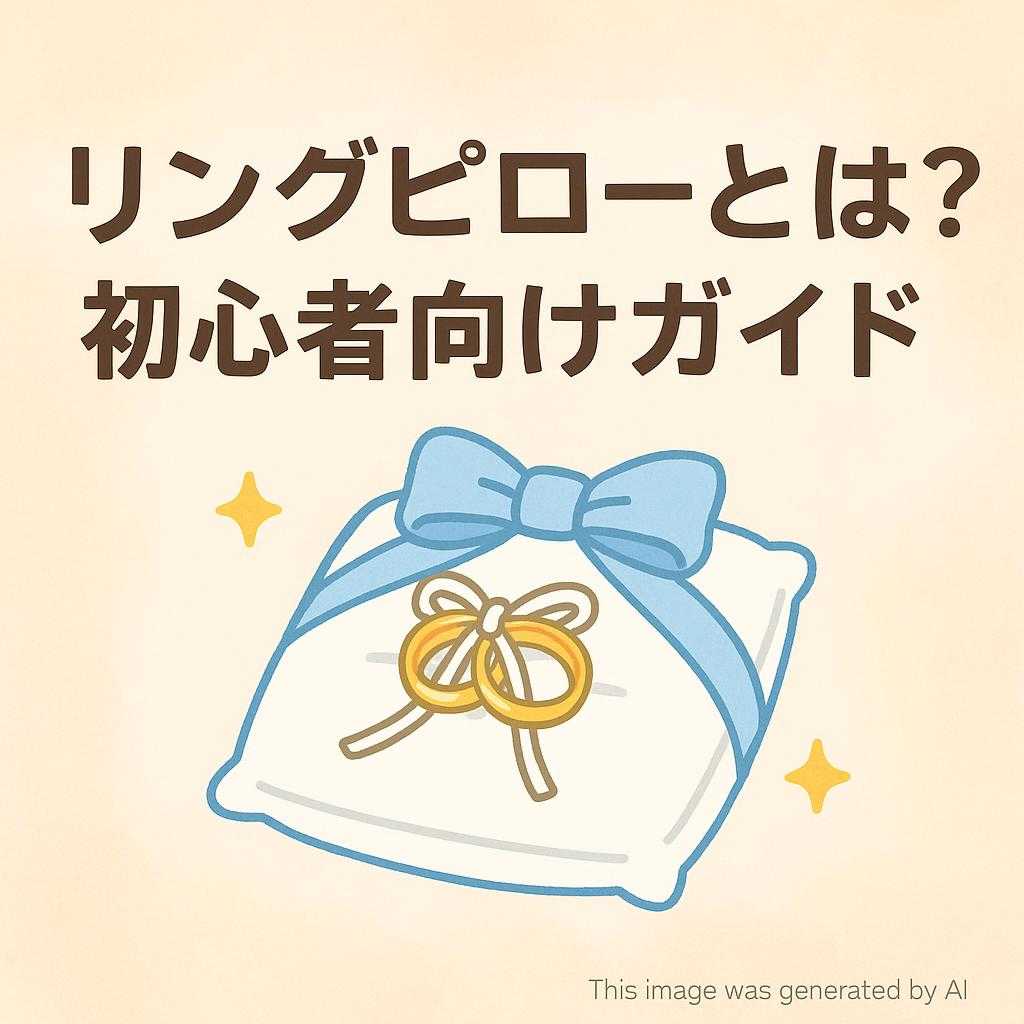 リングピローとは？初心者向けガイド