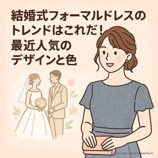 結婚式フォーマルドレスのトレンドはこれだ！最近人気のデザインと色