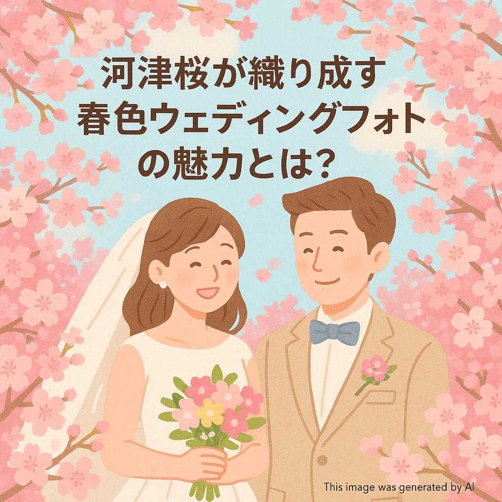 河津桜が織り成す春色ウェディングフォトの魅力とは？