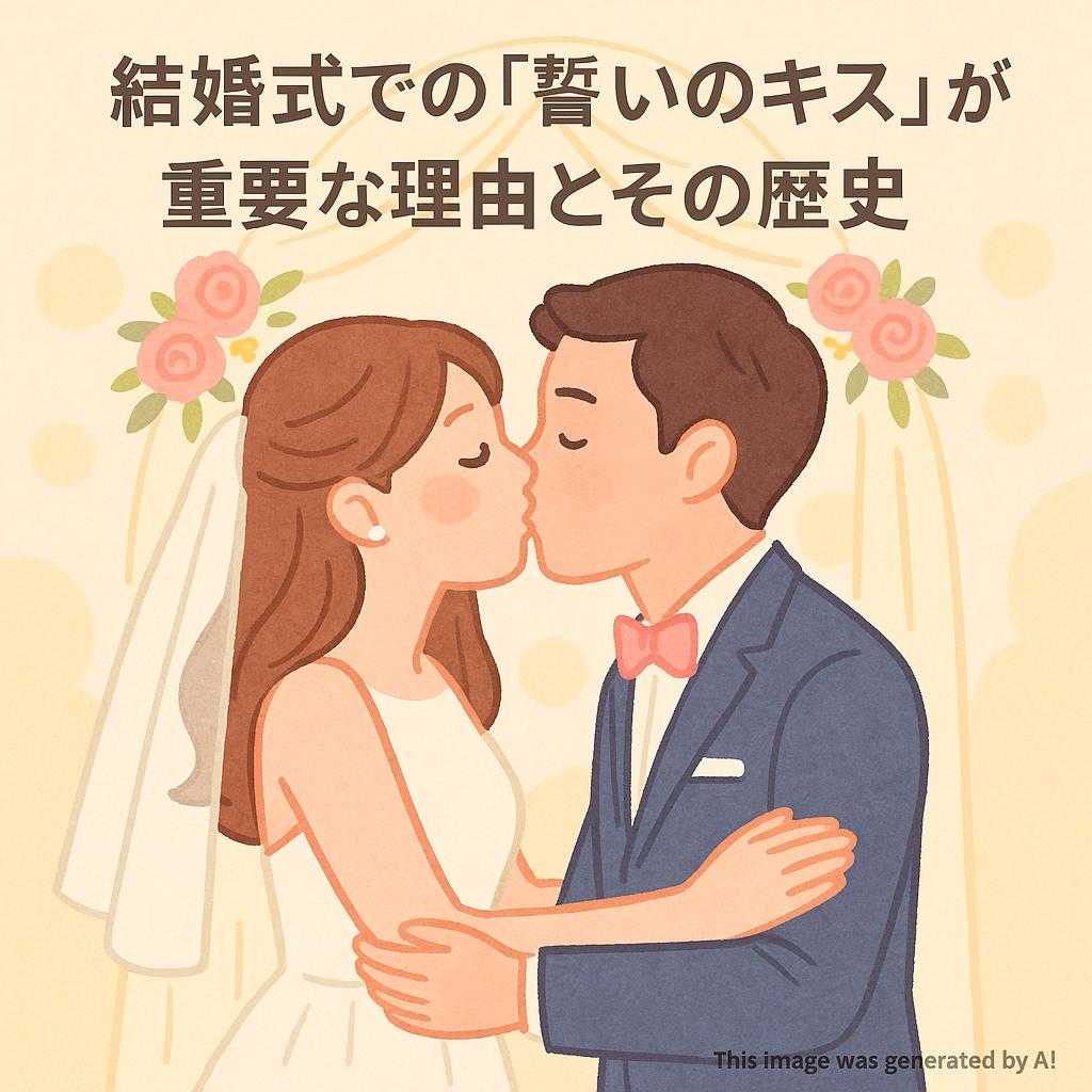 結婚式での「誓いのキス」が重要な理由とその歴史