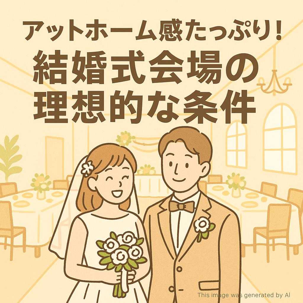 アットホーム感たっぷり!結婚式会場の理想的な条件