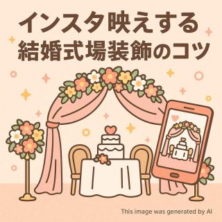 インスタ映えする結婚式場装飾のコツ