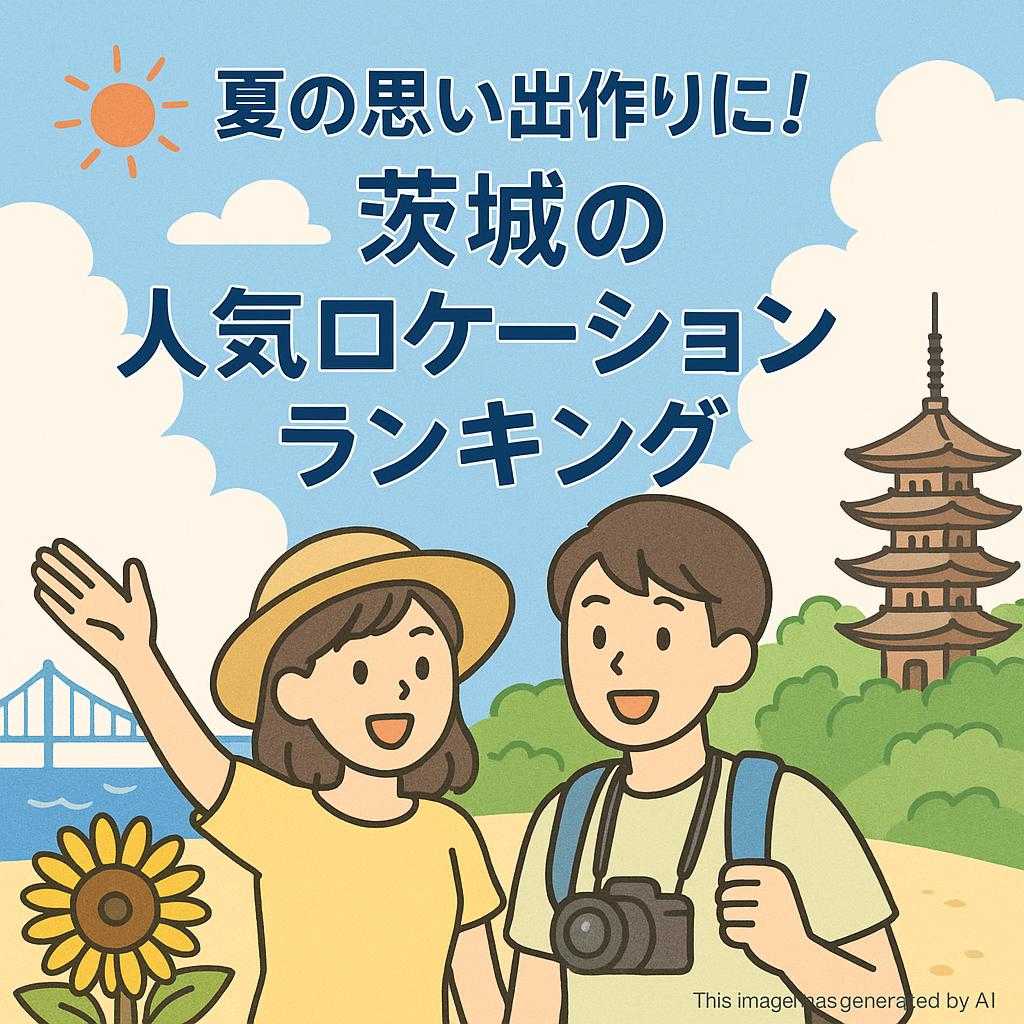 夏の思い出作りに!茨城の人気ロケーションランキング