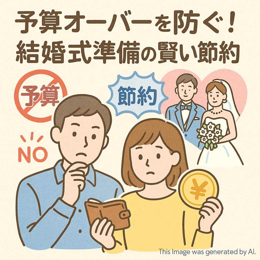 予算オーバーを防ぐ！結婚式準備の賢い節約術
