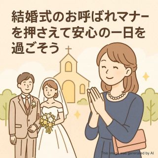 結婚式のお呼ばれマナーを押さえて安心の一日を過ごそう
