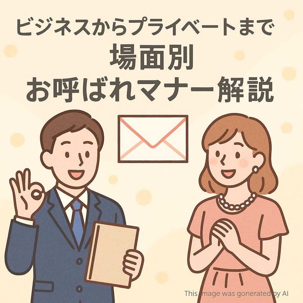 ビジネスからプライベートまで・場面別お呼ばれマナー解説
