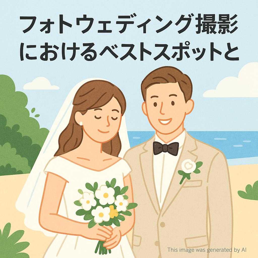 フォトウェディング撮影におけるベストスポットとは