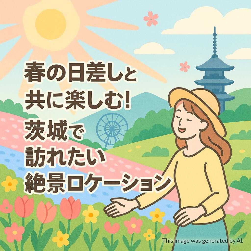 春の日差しと共に楽しむ!茨城で訪れたい絶景ロケーション