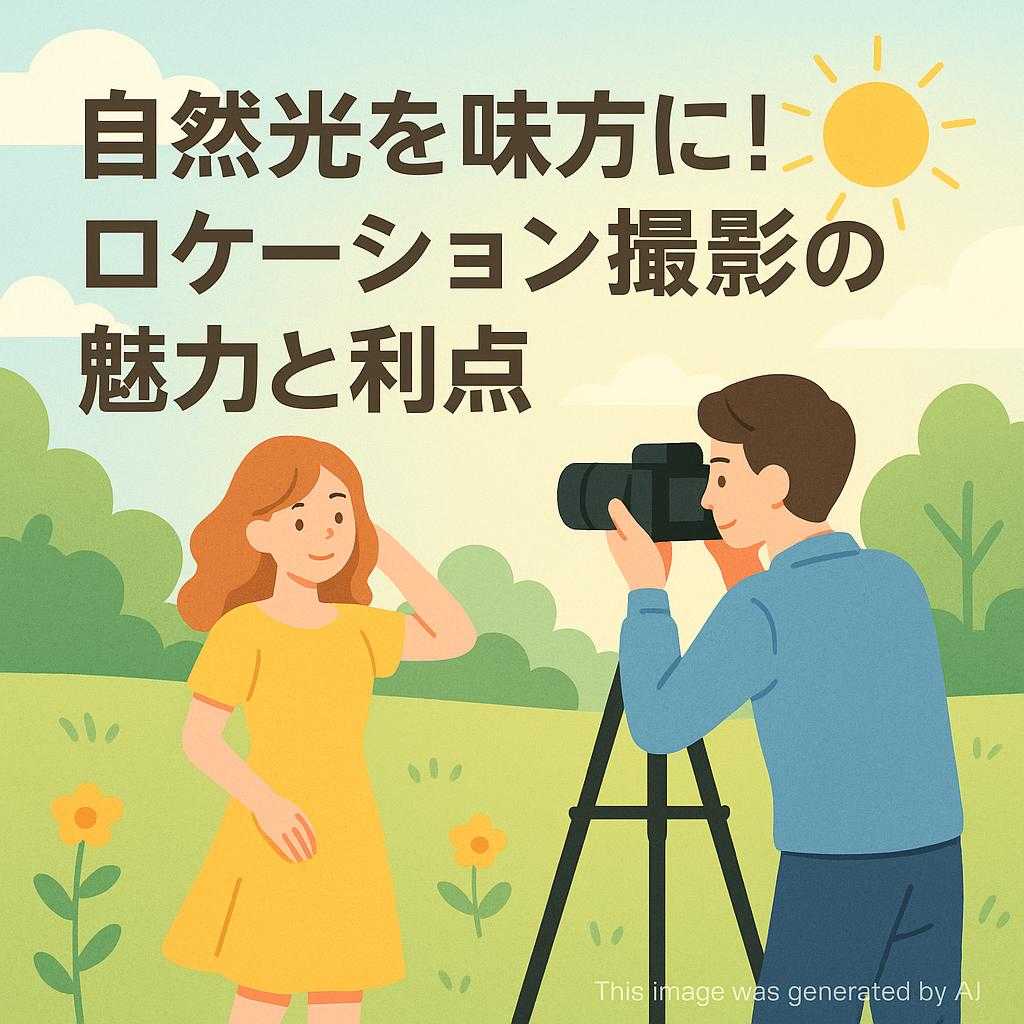自然光を味方に!ロケーション撮影の魅力と利点