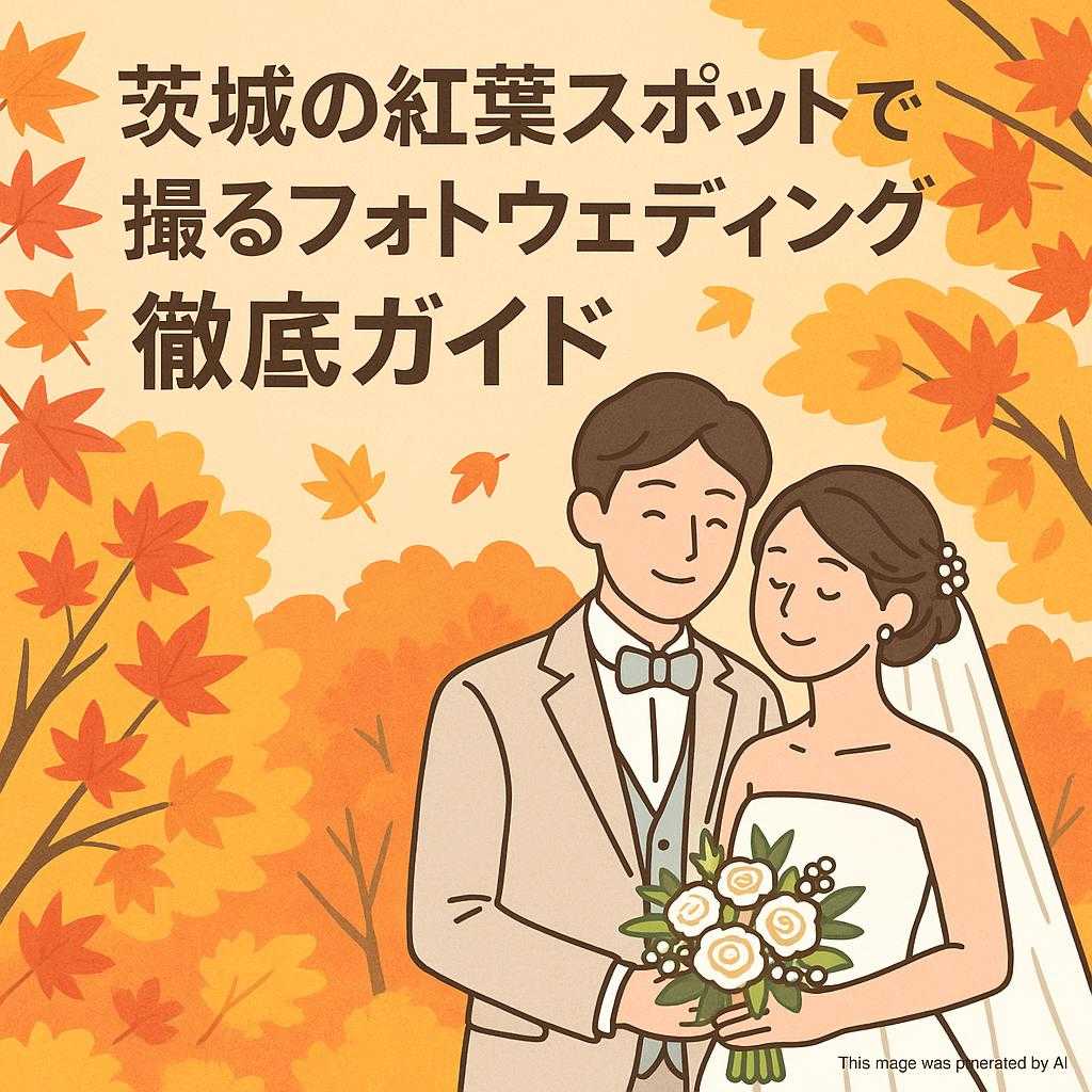 茨城の紅葉スポットで撮るフォトウェディング徹底ガイド
