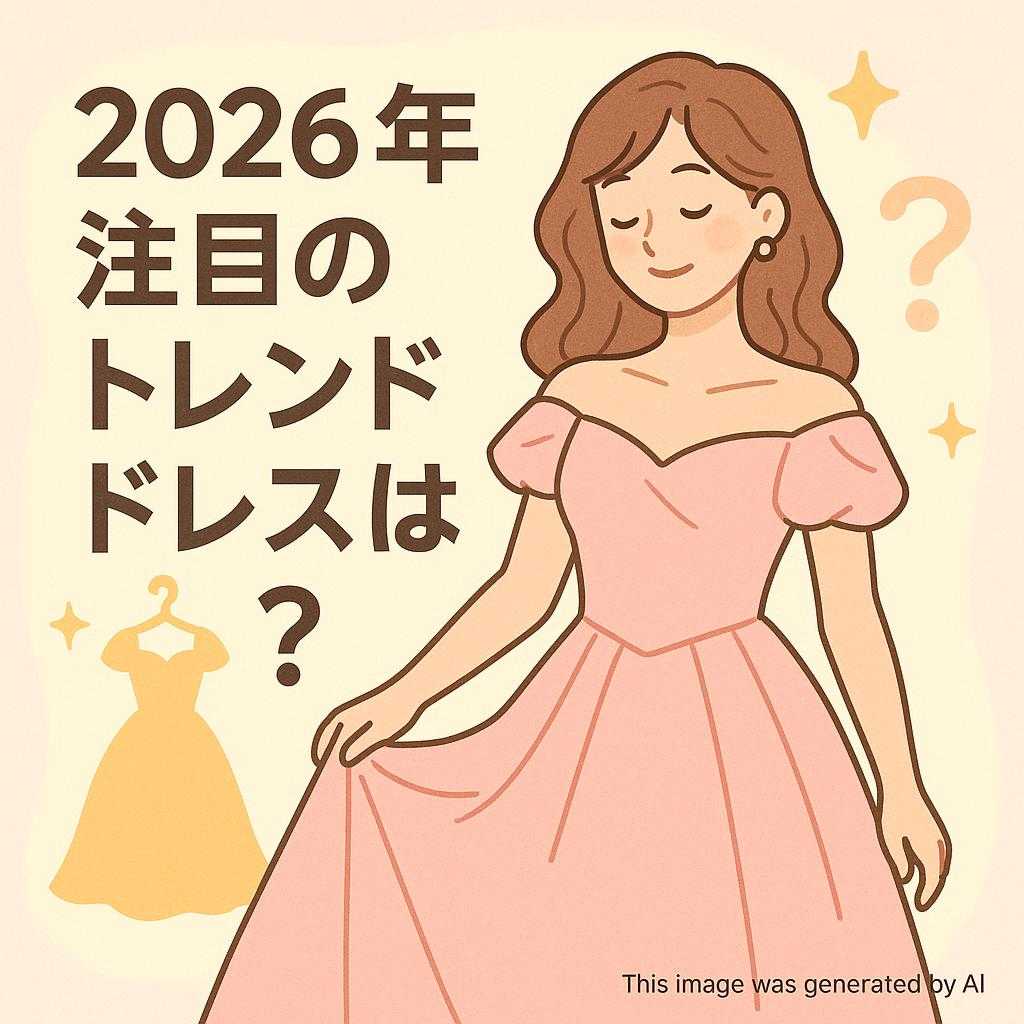 2026年注目のトレンドドレスとは？