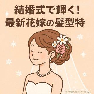 結婚式で輝く！最新花嫁の髪型特集